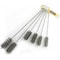 Brush Research 84SKITC, 6 Piece Brush Kit, Sizes Include Diameters 1.125" - 1.750", Stainless Steel 84SKITC - alternate 1