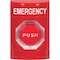 Safety Technology International Emergency Push Button, Red Button, SPDT SS2009EM-EN - alternate 2