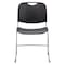 National Public Seating Stacking Chair, 8500 Series, Polypropylene Gray, PK4 8502 - alternate 5