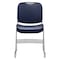 National Public Seating Stacking Chair, 8500 Series, Polypropylene Navy Blue, PK4 8505 - alternate 10