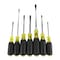 Klein Tools Screwdriver Set, General Purpose, Slotted and Phillips Tip, Steel Shank, Ergonomic Grip, 7-Piece 85076 - alternate 8