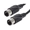 Monoprice Midi Cable, 5 Pin Din Plugs, Black 8534 - alternate 2