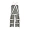 Tillman 36In Ack Bib Splt Apron, Aluminized Carbon DuPont Kevlar, 19 oz, 36" Length, Silver, 24" x 36" 8536 - alternate 1