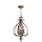 Livex Lighting Villa Verona 4 Light Verona Bronze with Aged Gold Leaf Accents Foyer 8556-63 - alternate 1