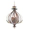 Livex Lighting Villa Verona 6 Light Verona Bronze with Aged Gold Leaf Accents Foyer 8557-63 - alternate 1