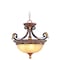 Livex Lighting Villa Verona 3 Light Verona Bronze with Aged Gold Leaf Convertible 8565-63 - alternate 1