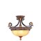 Livex Lighting Villa Verona 3 Light Verona Bronze with Aged Gold Leaf Convertible 8565-63 - alternate 2