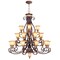 Livex Lighting Villa Verona 23 Light Verona Bronze with Aged Gold Leaf Chandelier 8569-63 - alternate 1