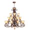 Livex Lighting Villa Verona 23 Light Verona Bronze with Aged Gold Leaf Chandelier 8569-63 - alternate 2