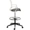 Safco Chair, 28-3/4 in W 28-3/4" L 49" H, Adjustable, Plastic Seat 7014WH - alternate 3