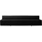 Flash Furniture 3 pcs. Living Room Set, 25-1/4" to 25-1/2" x 27", Upholstery Color: Black ZB-803-680-SET-BK-GG - alternate 3