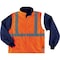 Ergodyne Hooded Jacket, Polyester, Class 3 Type R, Orange, XL 8385 - alternate 10