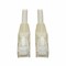 Tripp Lite Cat6 Cable, Snagless, Molded, White, 20ft N201-020-WH - alternate 2
