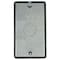 Raco Box Cover, Square Box Type, 1 Gang, Galvanized Zinc, KO Centered Cover Type 861 - alternate 5