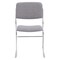 National Public Seating Stacking Chair, 8600 Series, Fabric Gray 8652 - alternate 4