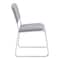 National Public Seating Stacking Chair, 8600 Series, Fabric Gray 8652 - alternate 7