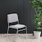 National Public Seating Stacking Chair, 8600 Series, Fabric Gray 8652 - alternate 3