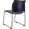 National Public Seating Stacking Chair, Vinyl, 30-3/4in H, Black 8704-10-04 - alternate 7
