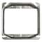 Raco Mud Ring, 2 Gangs, Galvanized Zinc, Square Box Type 769 - alternate 3