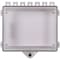 Safety Technology International Enclosure w/Lock, Polycarbonate, Surface Mount, 8 7/8 in W x 10 7/8 in H x 3 5/8 in D, Clear STI-7520 - alternate 6