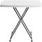 Iceberg IndestrucTable Classic Personal Folding Table, Platinum Granite Top, 20 in W x 30 in L x 29 in H 65490 - alternate 4