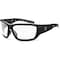 Ergodyne BALDR, Safety Glasses, Anti-Scrtach, Clear Lens, Black Frame, Full-Frame BALDR - alternate 2