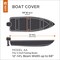 Classic Accessories Boat Cover, Model A, Charcoal StormPro 88908 - alternate 8