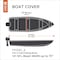 Classic Accessories Boat Cover, Model AA, Charcoal StormPro 88918 - alternate 5