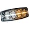 Buyers Products Ultra Thin 4.5 Inch Amber/Clear LED Strobe Light 8892242 - alternate 3
