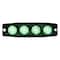 Buyers Products Ultra Thin 4.5 Inch Green LED Strobe Light 8892249 - alternate 1