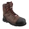 Avenger Safety Footwear Men's Carbon Nano-Fiber Toe 8 in Work Boot, Brown, 8.5, Medium, A7577 A7577-8.5M - alternate 1
