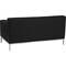 Flash Furniture Loveseat, 31" x 29-1/4", Upholstery Color: Black ZB-DEFINITY-8009-LS-BK-GG - alternate 7