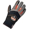 Proflex By Ergodyne Mechanics Impact Gloves, 2XL, Black, Breathable Spandex 9001 - alternate 3