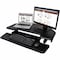 Victor Technology Standing Desk Converter, 28 in D X Yes H, 36 in W X Black DCX650 - alternate 5