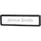 Lorell Recycled Plastic Cubicle Nameplate, Black LLR80669 - alternate 4