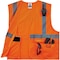 Ergodyne Orange Type R Class 2 Standard Solid Ves, Size: L 8225HL - alternate 6