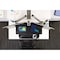 3M Rectangle Sit and Stand Desk, 35.4" W, 23.2" L, 6.2" to 20" H, Black SD60B - alternate 8