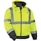Ergodyne Hi-Vis 2-in-1 Bomber Jacket, Oxford Polyester, Class 3 Lime, 4XL 8379 - alternate 5