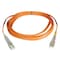 Tripp Lite Fiber Optic Patch Cord, LC/LC, 3m, Orange N320-03M - alternate 2