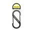 Nite Ize Double Gated Carabiner, 4-3/8 In., Black SB5-03-01 - alternate 2