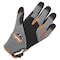 Proflex By Ergodyne Mechanics Gloves, S, Gray 710 - alternate 2