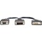 Tripp Lite DVI Cable, Y Split, VGA, DVI-D, HD15, 6" P564-06N-DV - alternate 2