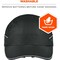 Ergodyne Bump Cap, Long Brim Baseball, Polyethylene, Hook-and-Loop Suspension 8965 - alternate 8