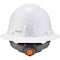 Ergodyne Hard Hat, 4-Point Point Ratchet, White 8971-LED - alternate 10