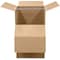Smoothmove 24 in x 24 in x 40 in Moving Box, Kraft, Blue Printing, Kraft Corrugated Board, Single Wall, 32 ECT 7711001 - alternate 4