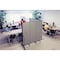 Screenflex Portable Room Divider, 7 Panel, 6 ft. H CFSL607-DG - alternate 3