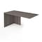 Bestar Return Shell Return Table, I3 Plus, Bark Gray, 29.3" D X 29.6" H, 59.3" W X Melamine, Bark Gray 160810-1147 - alternate 1