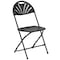 Flash Furniture Black Plastic Folding Chair, PK8 8-LE-L-4-BK-GG - alternate 10