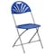 Flash Furniture Blue Plastic Folding Chair, PK8 8-LE-L-4-BL-GG - alternate 3