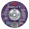 3M Cubitron Depressed Center Grinding Wheel, Type 27, 7 in Dia, 0.25 in Thick, 5/8"-11 Arbor Hole Size, Ceramic 90009 - alternate 7